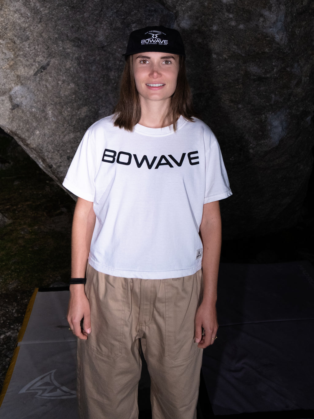 Cropped T-Shirt white Unisex