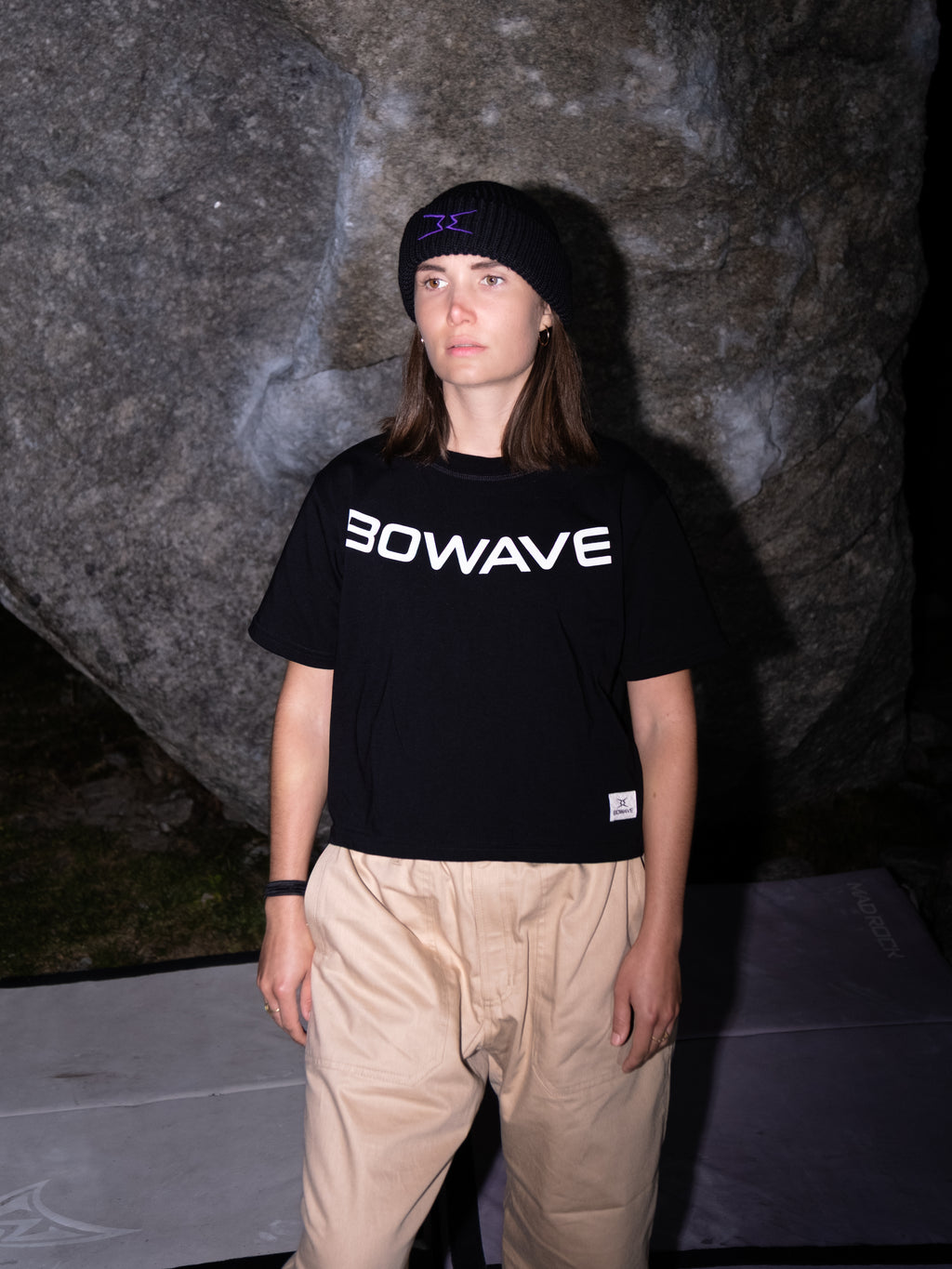 Cropped T-Shirt black Unisex